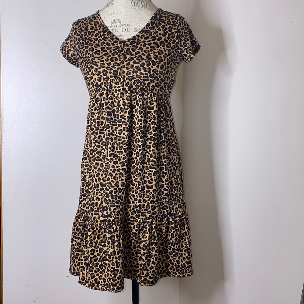 BLUE RAIN by FRANCESCA’S S/S Leopard Dress